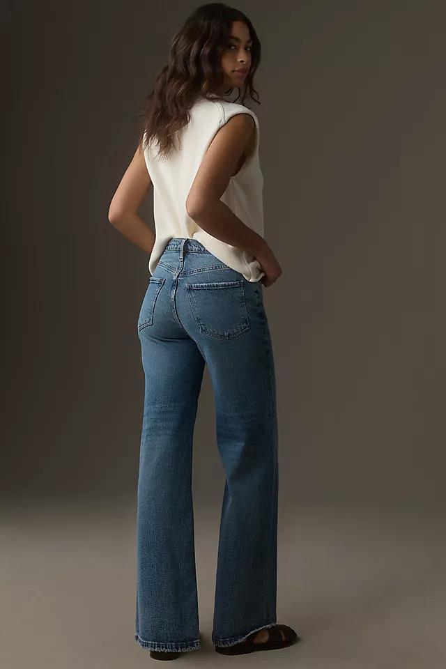 FRAME Petite Le Jane Wide-Leg Jeans Product Image