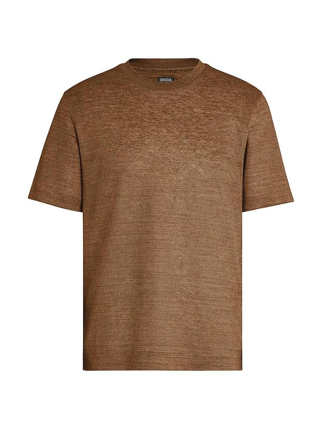 Mens Linen T-Shirt Product Image