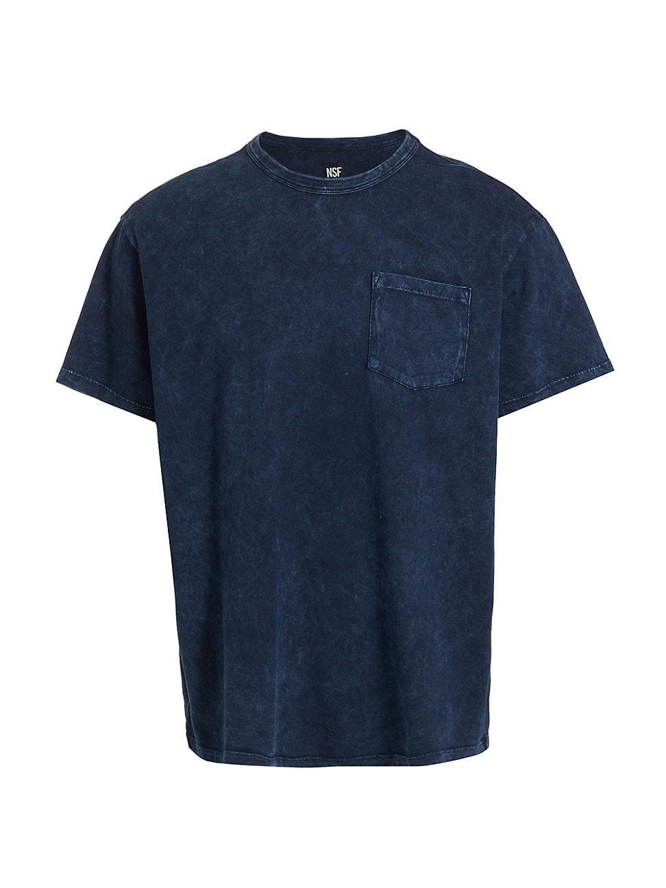 Mens Acid Wash Cotton T-Shirt product image