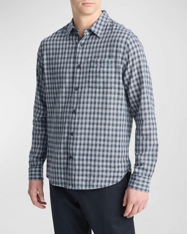 Mens Summit Plaid Sport Shirt Product Image