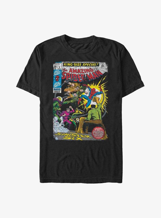 Marvel Spider-Man Sinister Six Comic T-Shirt Product Image