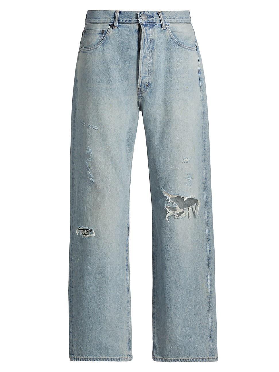 Mens Wyatt Clover Wide-Leg Jeans Product Image