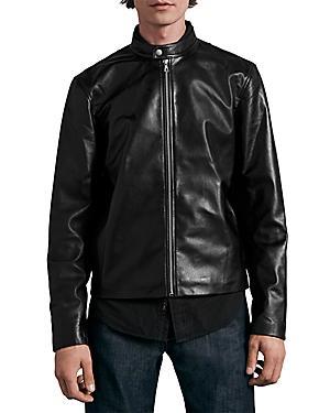 Mens ICONS Archive Cafe Racer Leather Jacket Product Image