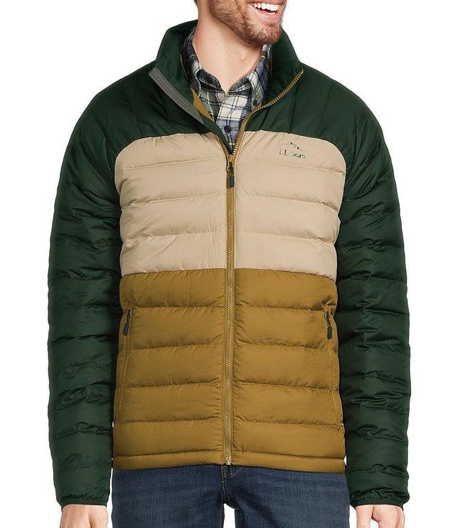 L.L.Bean Bean's Color Block Down Jacket Product Image