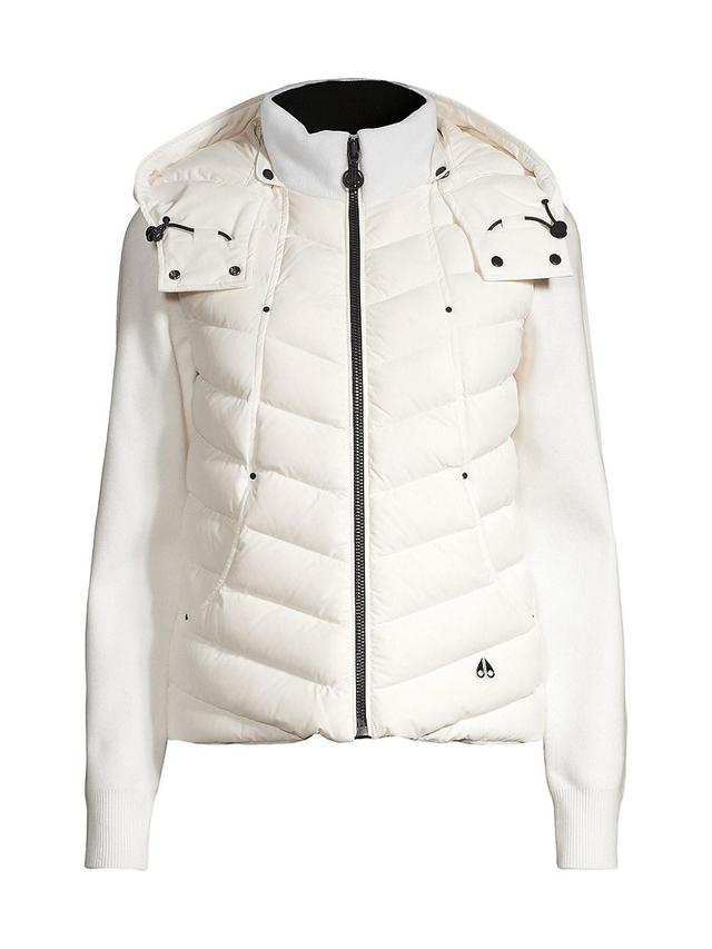 Moose Knuckles Valencia Water Resistant Down Hybrid Jacket Product Image