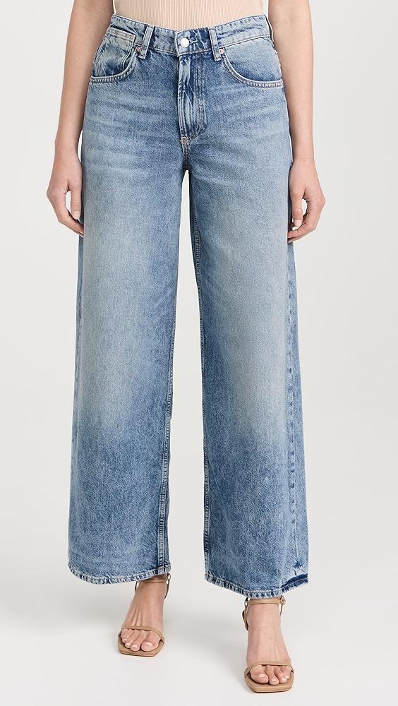 Free People Waterfalls Baggy Wide Leg Jeans | Shopbop product image