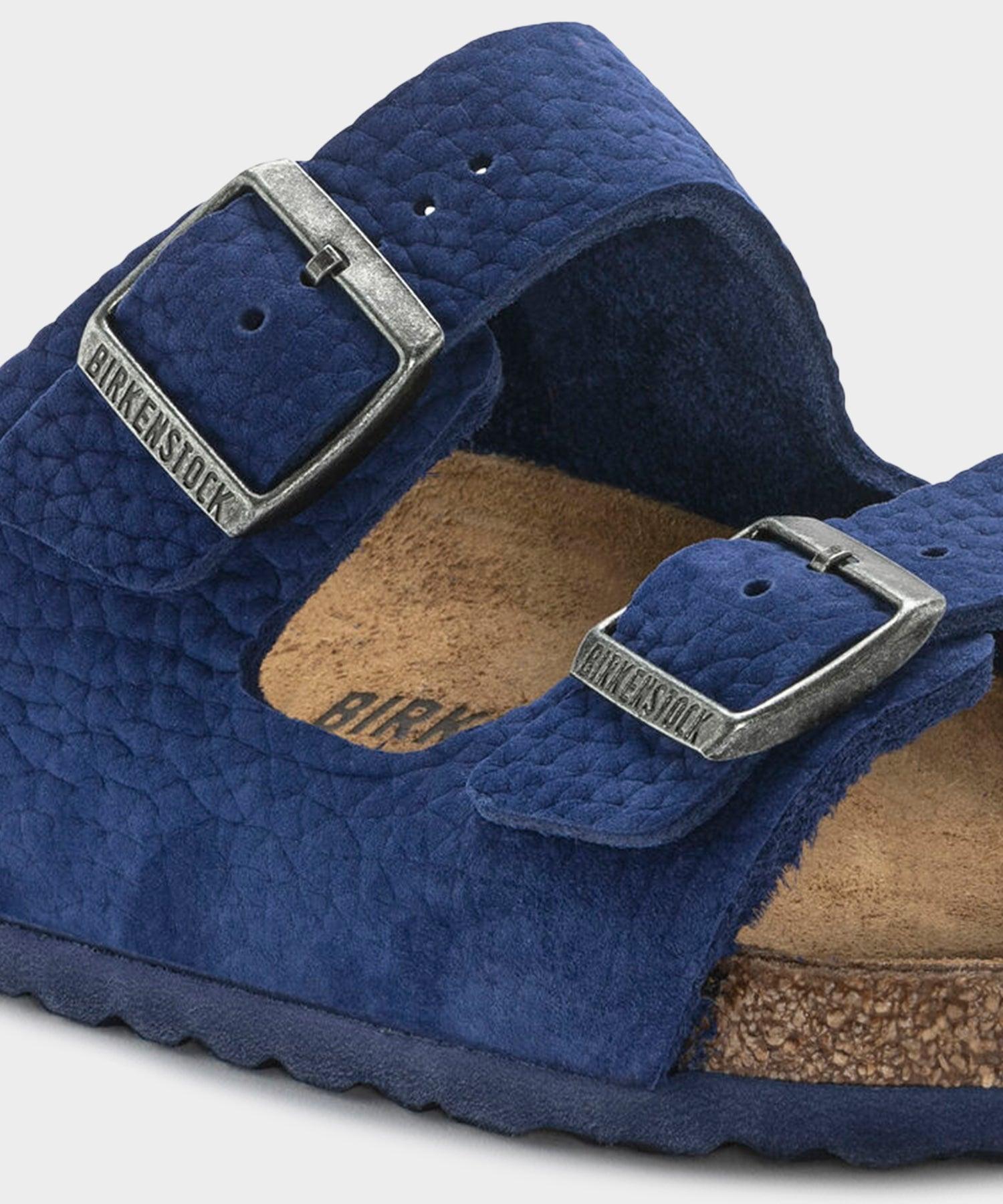 Birkenstock Arizona in Indigo Blue Leather Product Image