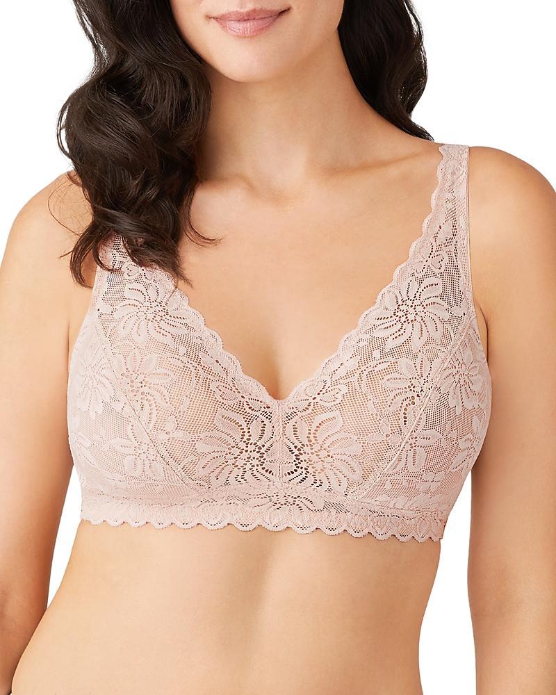 Wacoal Womens Soft Sense Lace Mesh Bralette 810334 Product Image