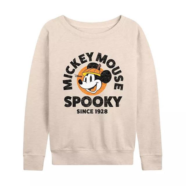 Disneys Mickey Mouse Womens Spooky Since 1928 Lightweight French Terry Sweatshirt Product Image