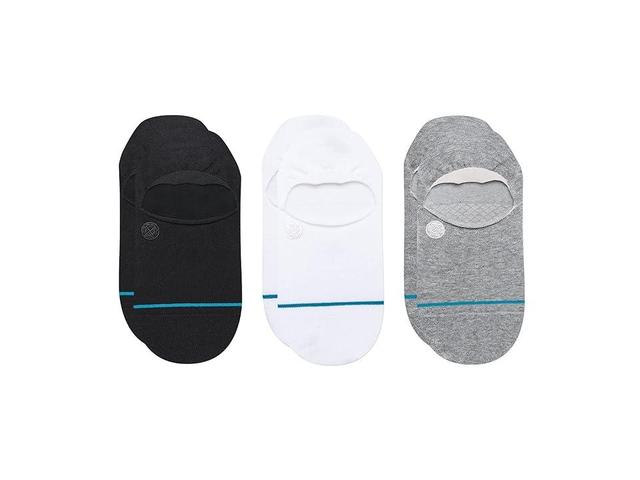 Stance Icon No Show 3-Pack Crew Cut Socks Shoes Product Image