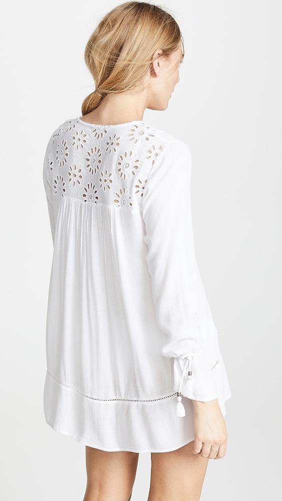 Playa Lucila Eyelet Tunic Dress | Shopbop Product Image