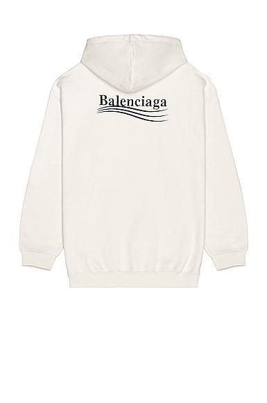 Balenciaga Medium Fit Hoodie in Grey Product Image