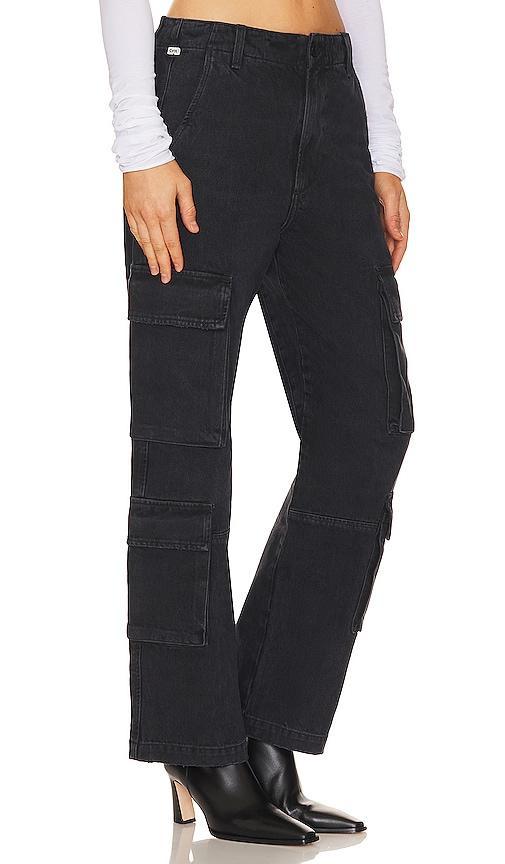 Citizens of Humanity - Delena Cotton-Blend Cargo Pants - BlackModa Operandi Product Image