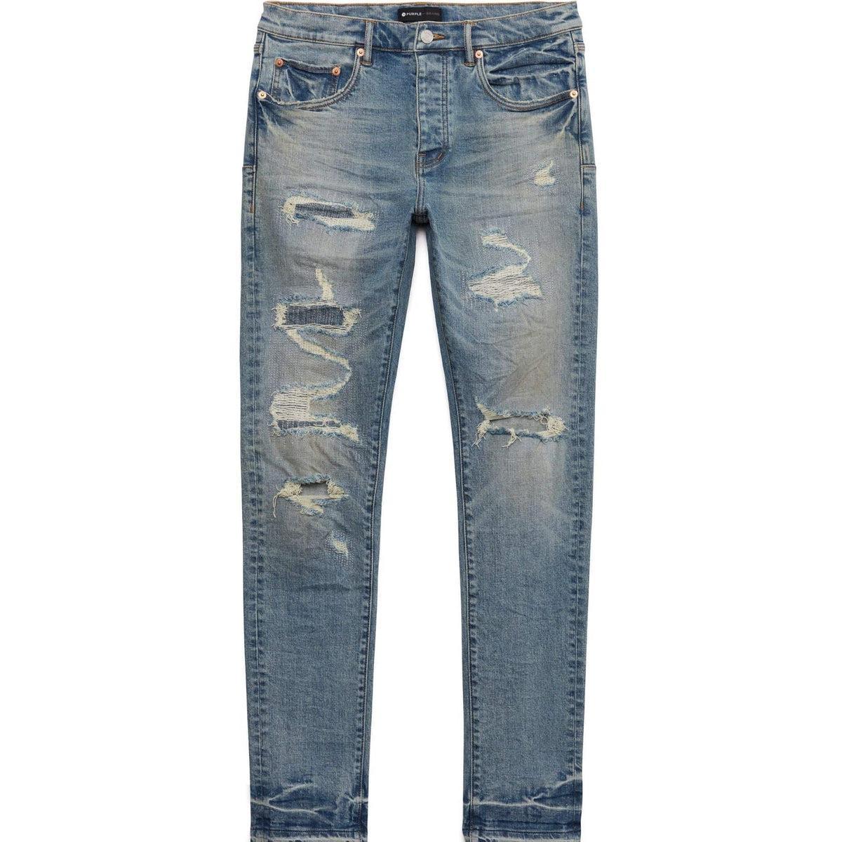 Purple Brand Light Indigo Vintage Jeans Product Image