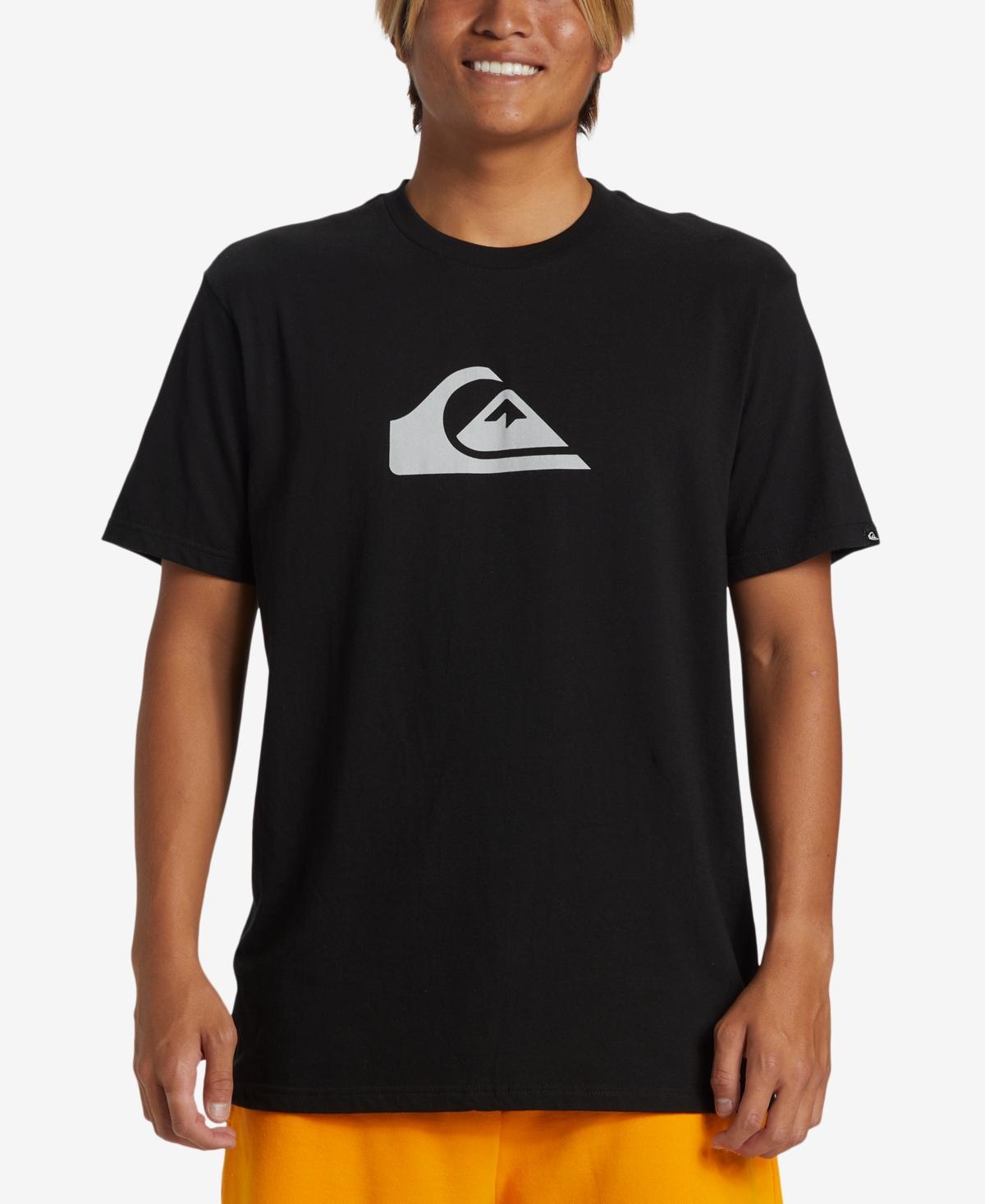 Quiksilver Mens Comp Logo Mt0 Short Sleeve T-shirt Product Image