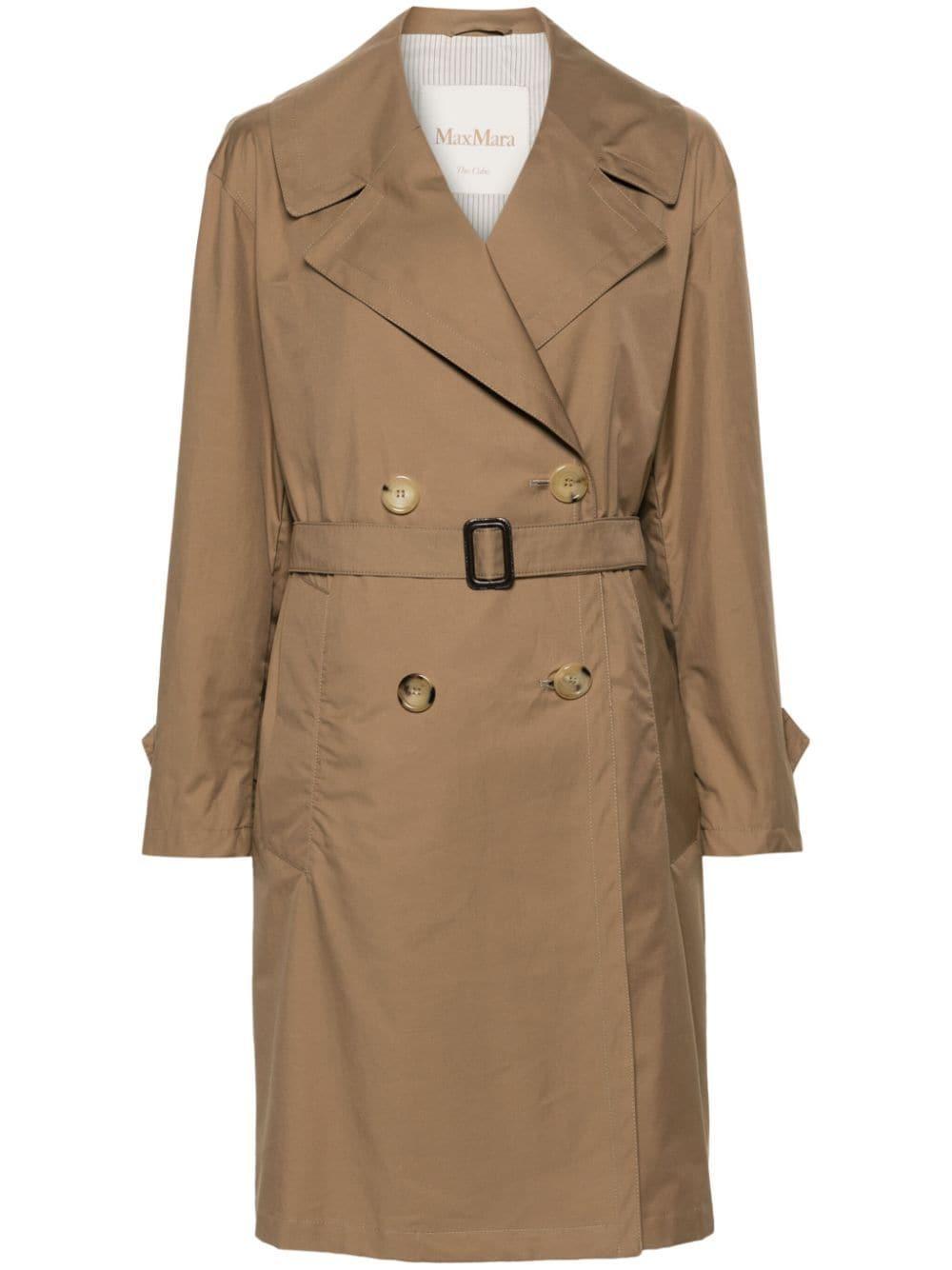 MAX MARA Klassischer Trenchcoat In Nude Product Image