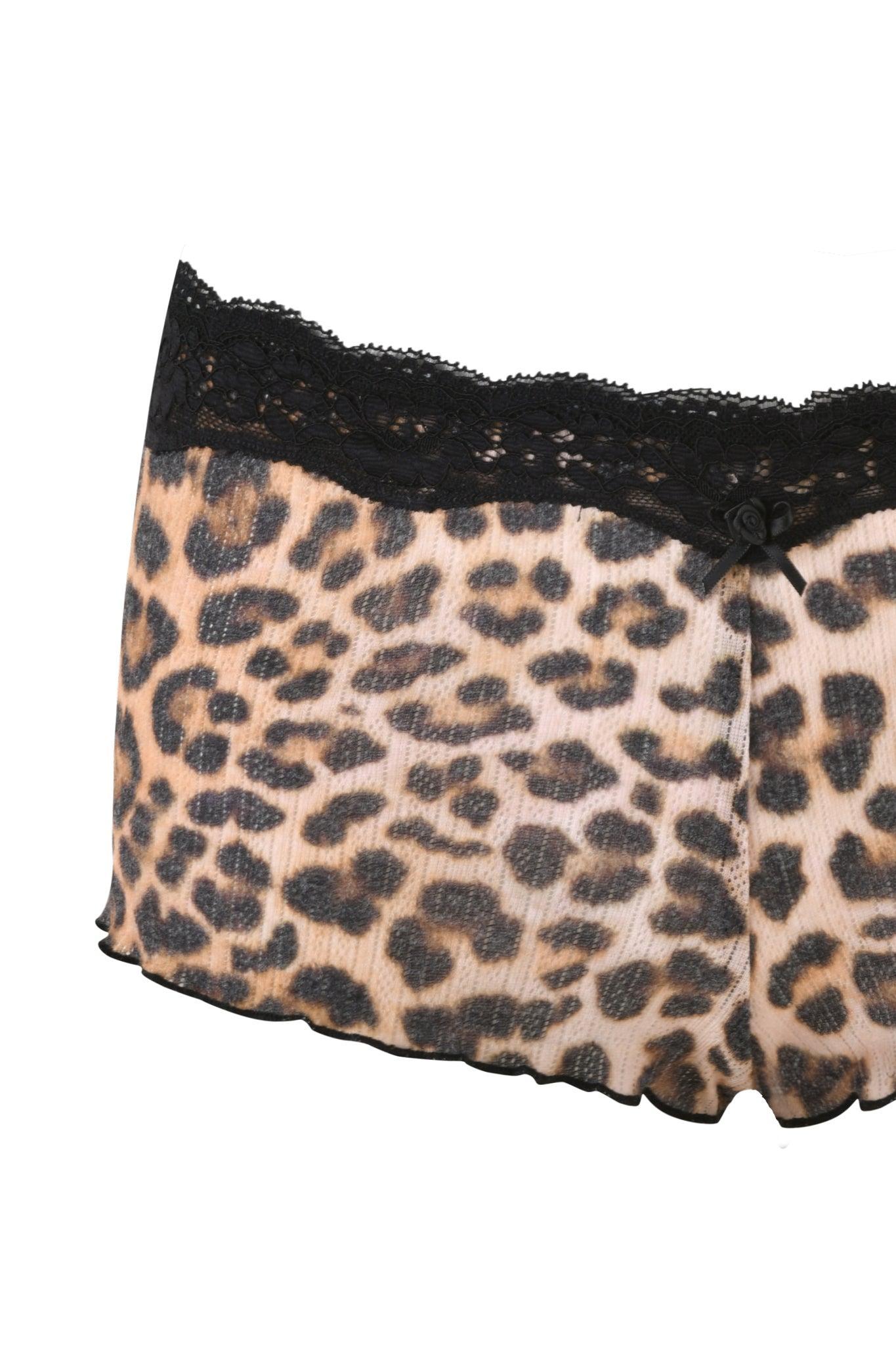 CASSIA SHORT - NEUTRAL : LEOPARD Product Image