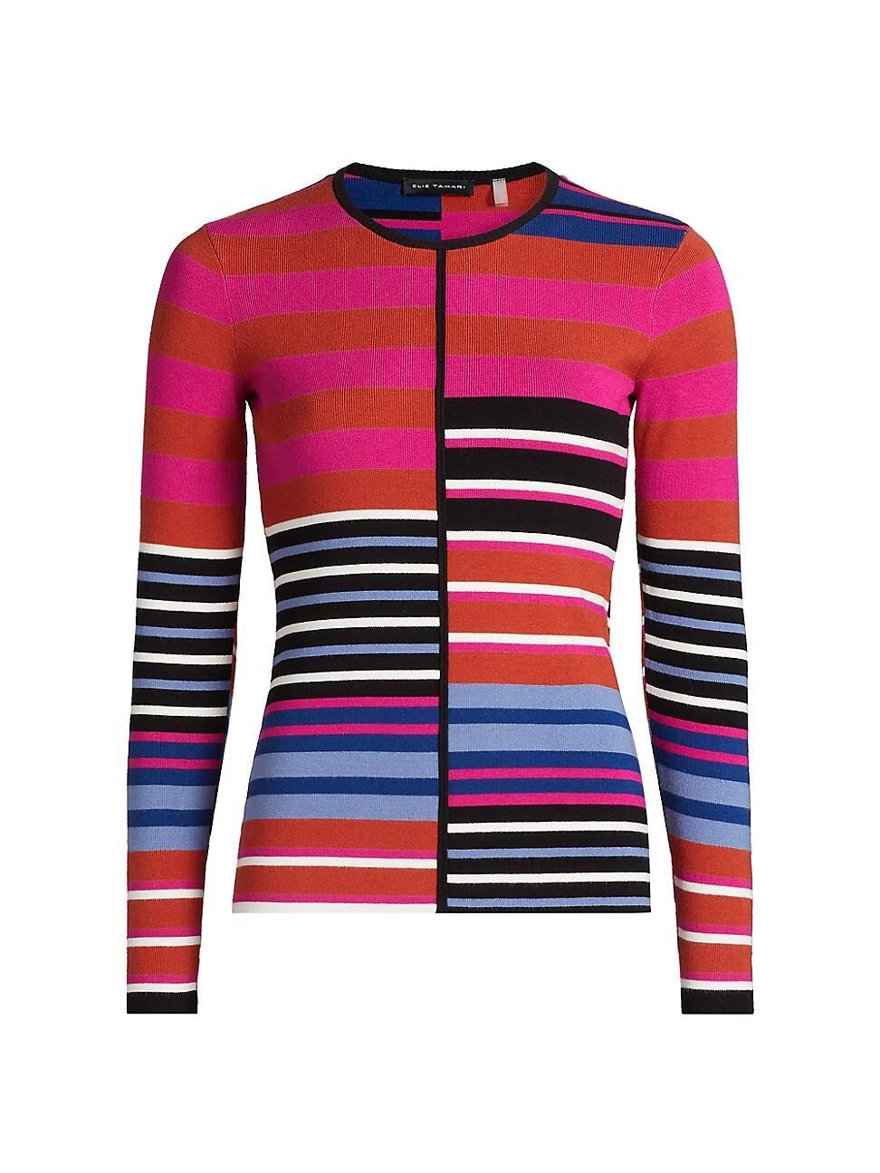 Womens The Selina Garden Striped Sweater product image