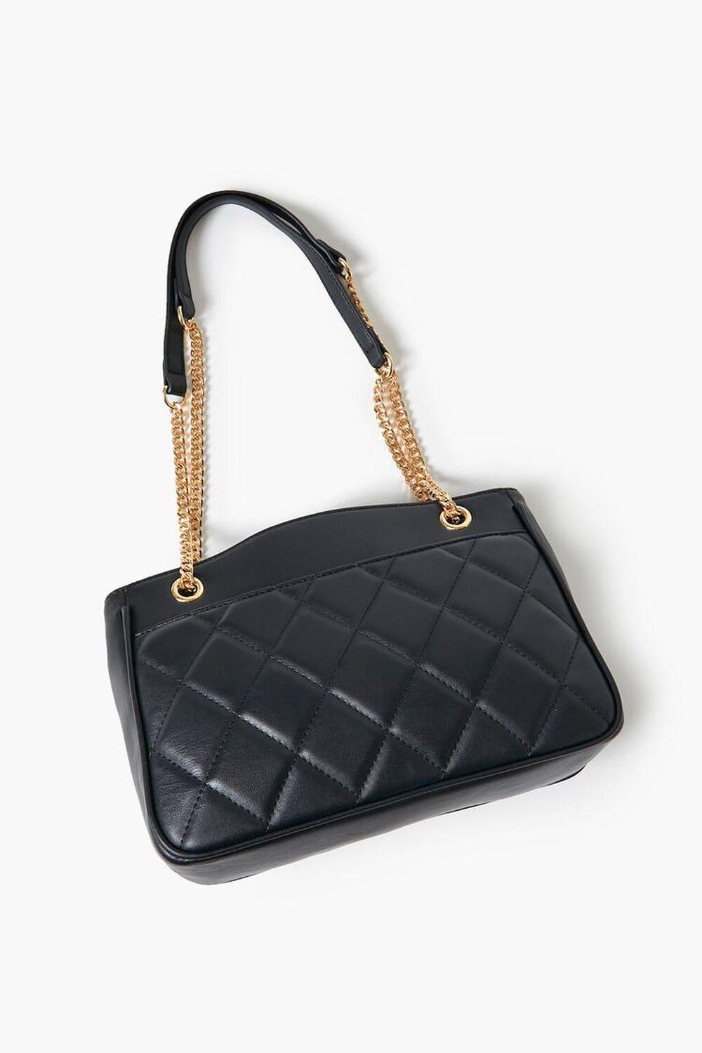 Quilted Faux Leather Shoulder Bag | Forever 21 Product Image