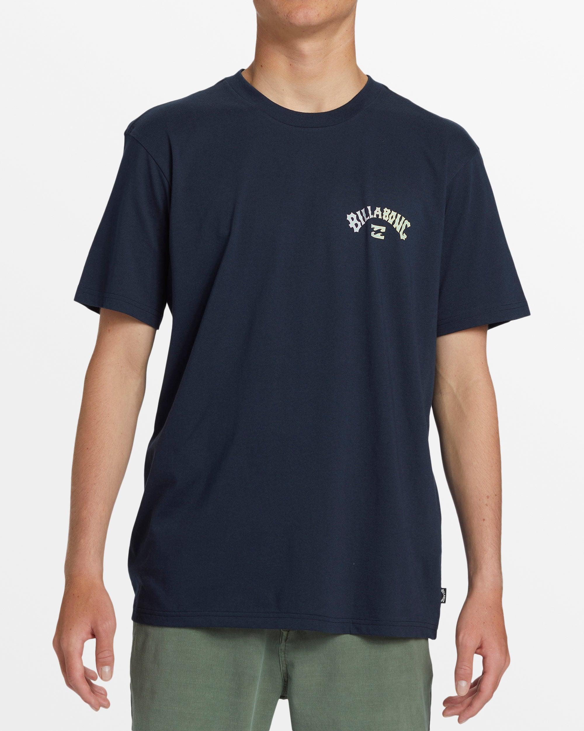 Arch Fill T-Shirt - Navy Male Product Image