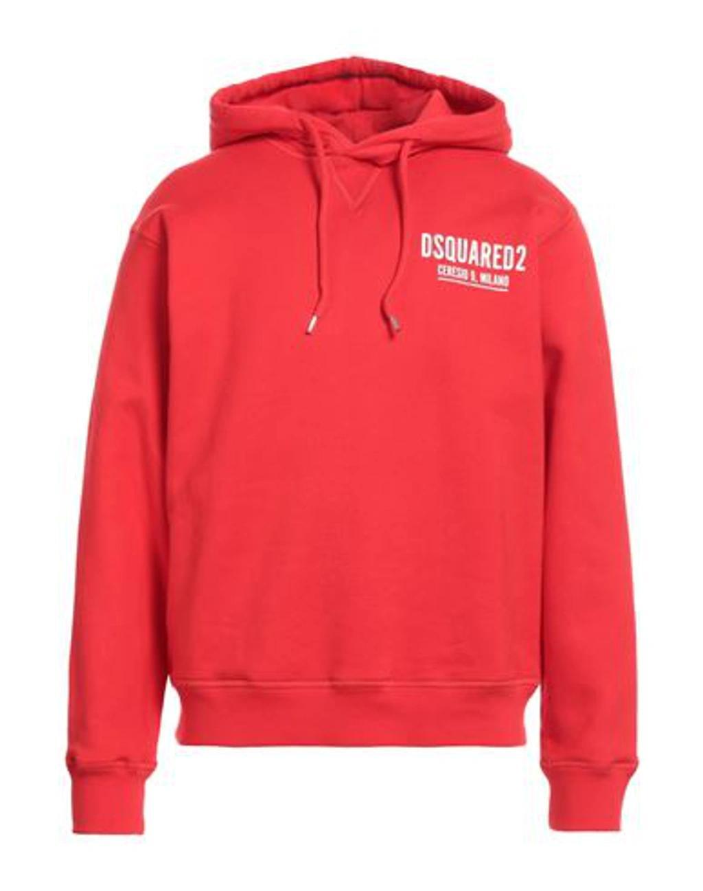 DSQUARED2 Man Sweatshirt Red Size Xxl Cotton Product Image