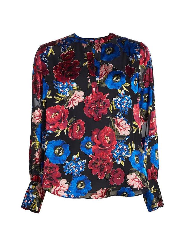 Womens The Ellie Floral Blouse Product Image