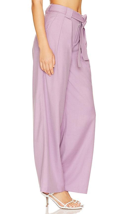 L'Academie Rylee Pant in Purple. Product Image