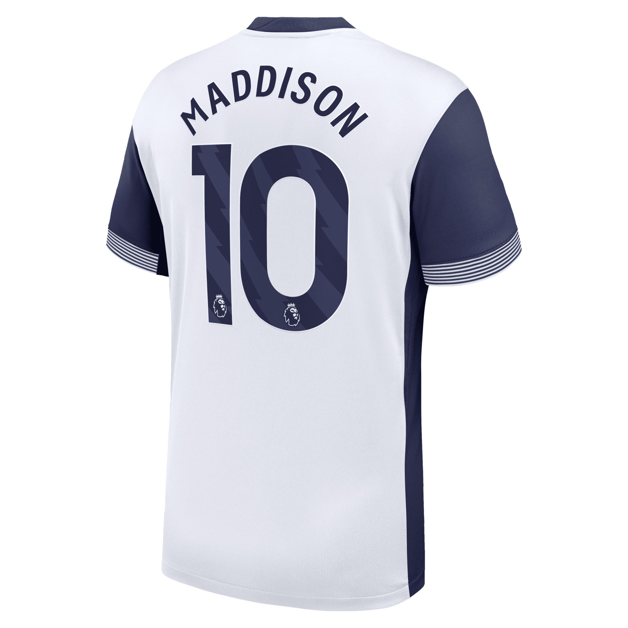 Mens Nike James Maddison White Tottenham Hotspur 2024/25 Home Replica Player Jersey Product Image