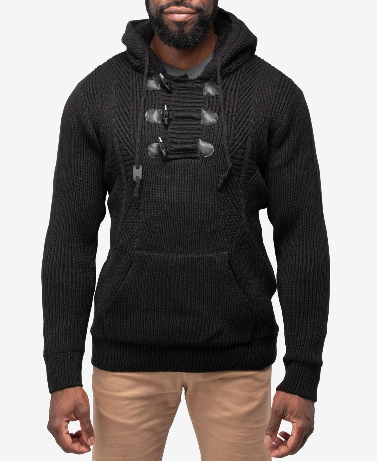 X-Ray Mens Hooded Toggle Sweater Product Image