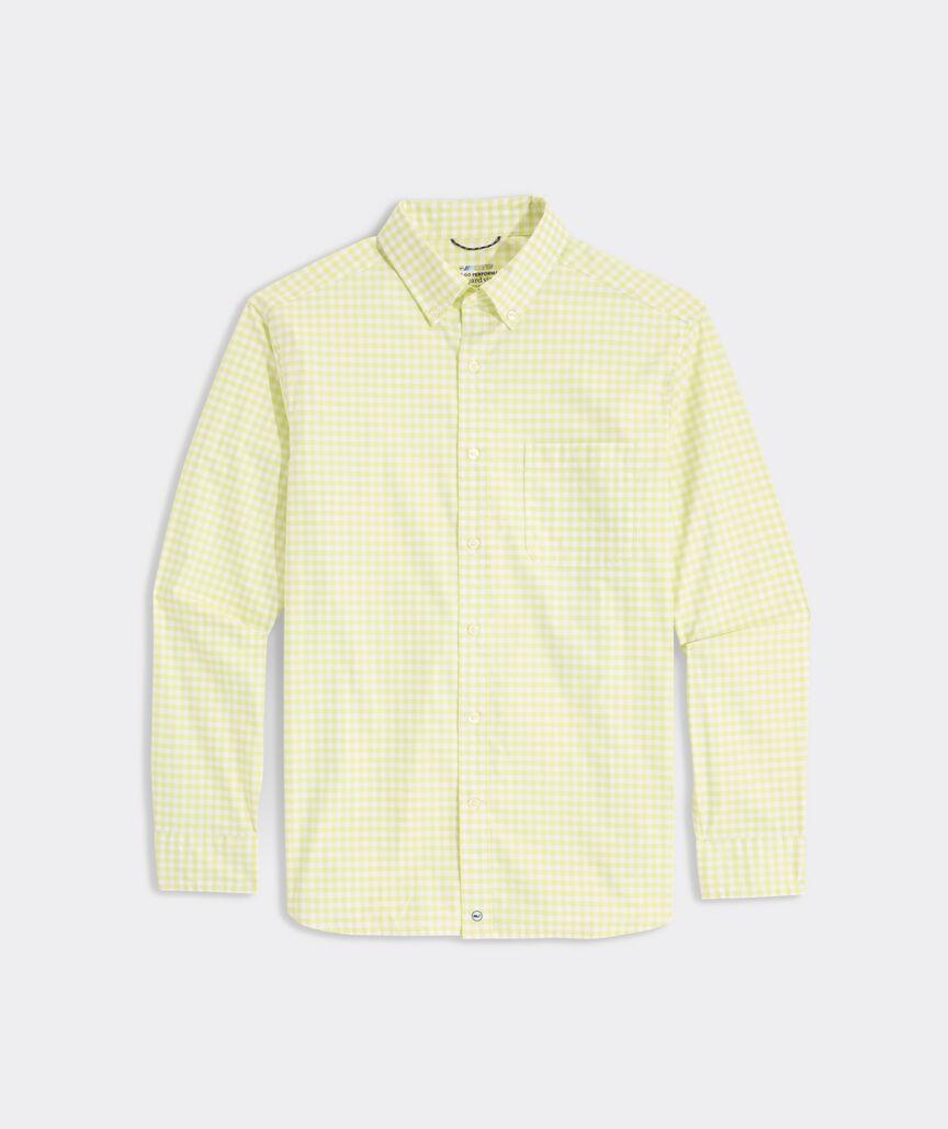 On-The-Go brrr° Gingham Shirt Product Image