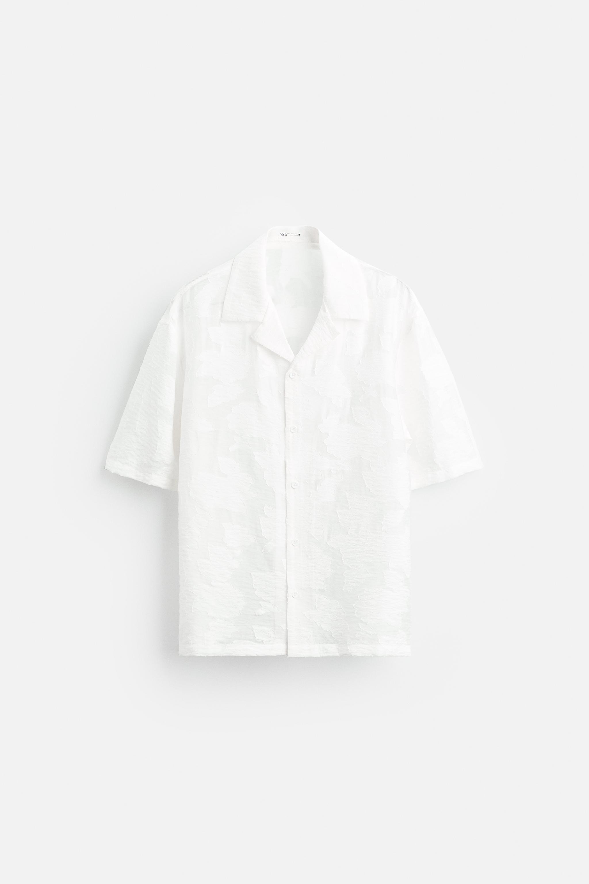 FLORAL JACQUARD SHIRT Product Image