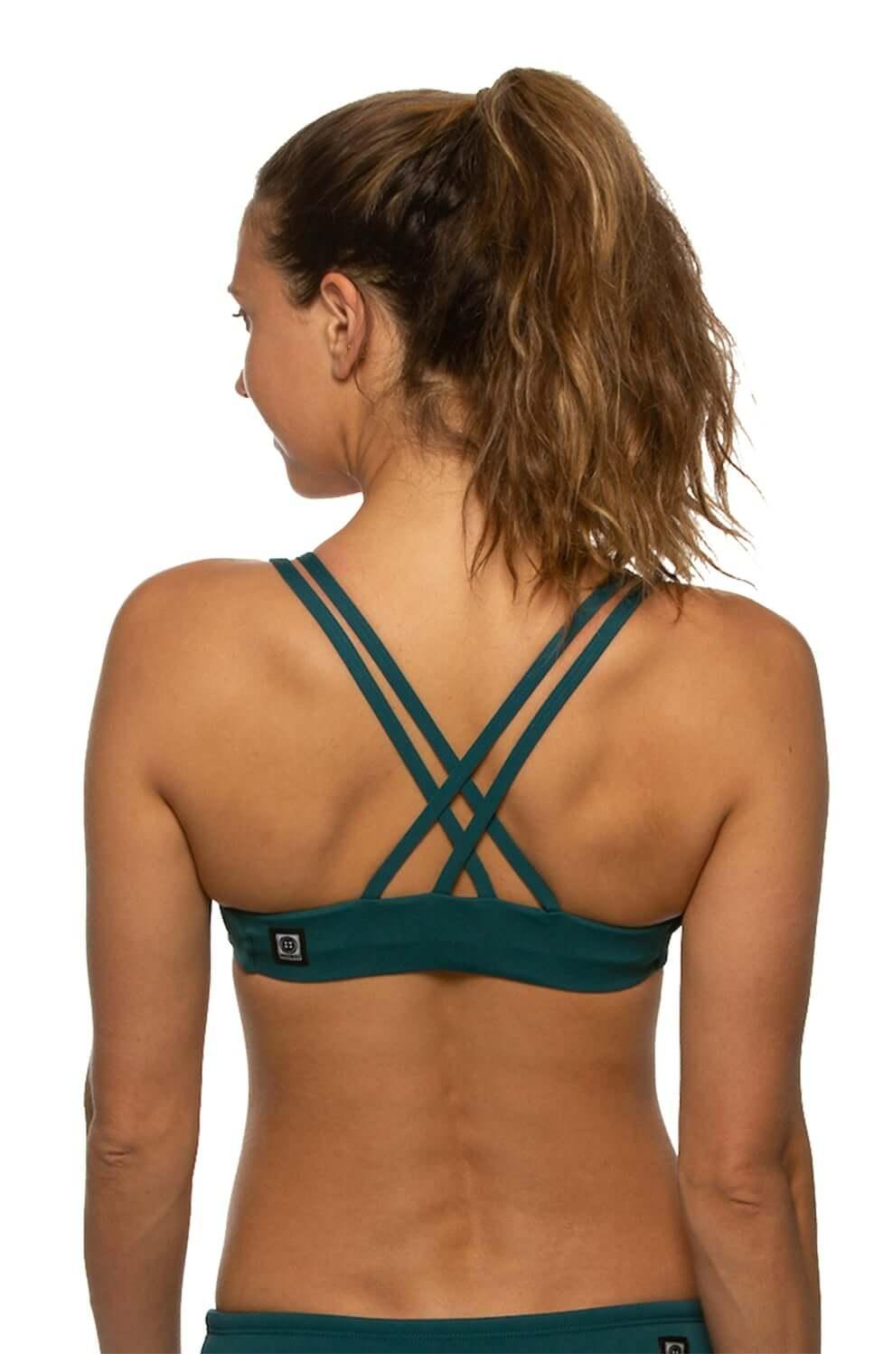 Fendrick Bikini Top - Peacock Female Product Image