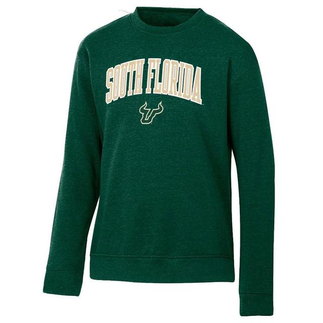 NCAA South Florida Bulls Mens Heathered Crew Neck Fleece Sweatshirt Product Image