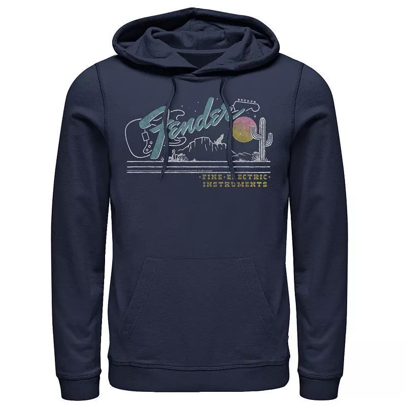 Mens Fender Desert Landscape Graphic Hoodie Product Image