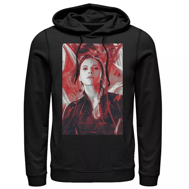 Mens Marvel Avengers Endgame Widow Painting Pullover Hoodie Product Image