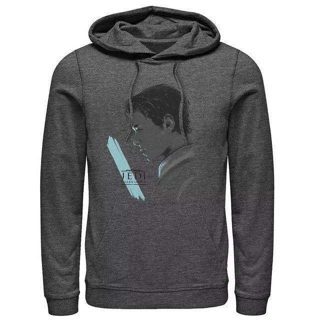 Mens Star Wars Jedi Fallen Order Cal Blue Light Saber Pullover Hoodie Product Image