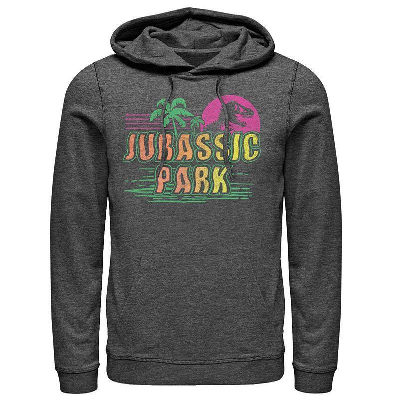 Mens Jurassic World Two T-Rex Tech Schematic Hoodie Blue Product Image