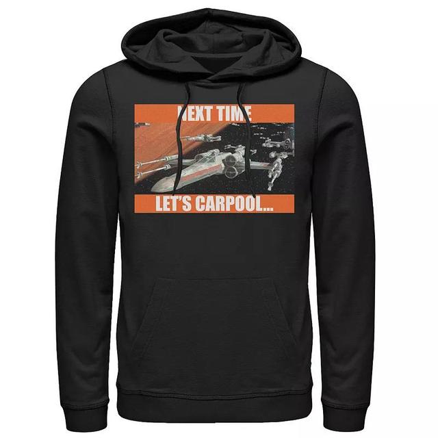 Mens Star Wars Next Time Lets Carpool Hoodie Product Image