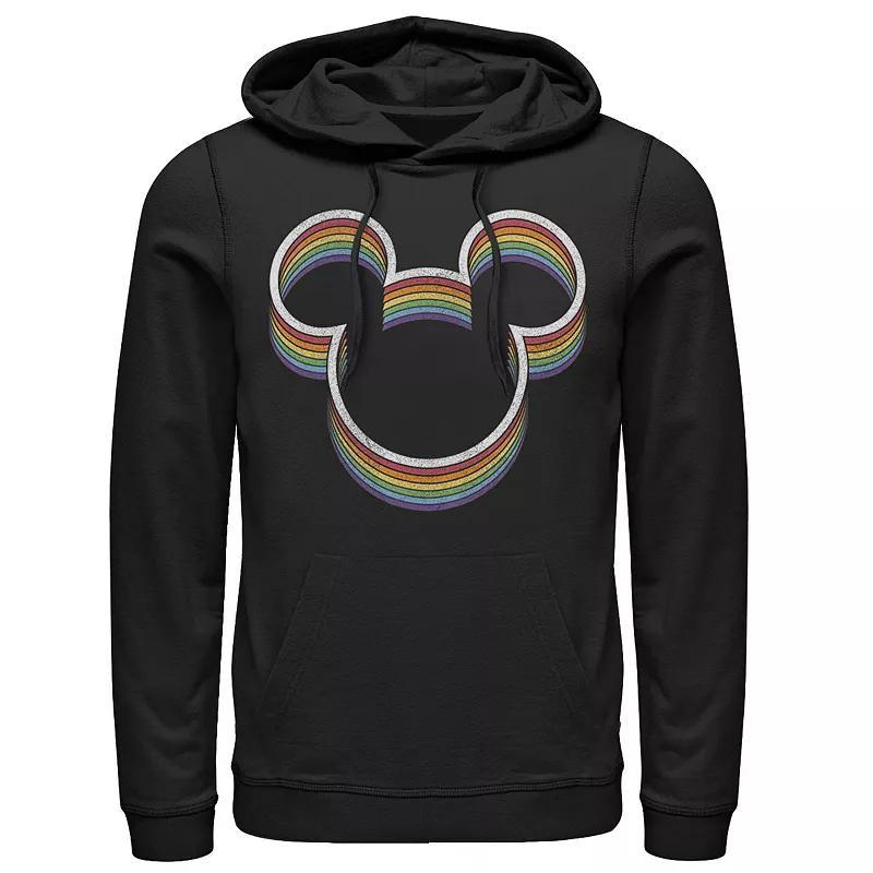 Disneys Mickey & Friends Pride Rainbow Ears Mens Hoodie Product Image