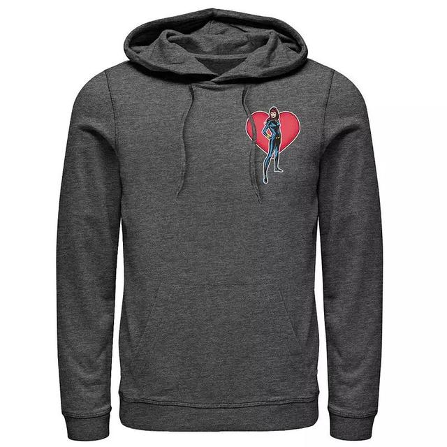 Mens Star Fox Zero Applique Hooded Pull Over Grey Heather Product Image