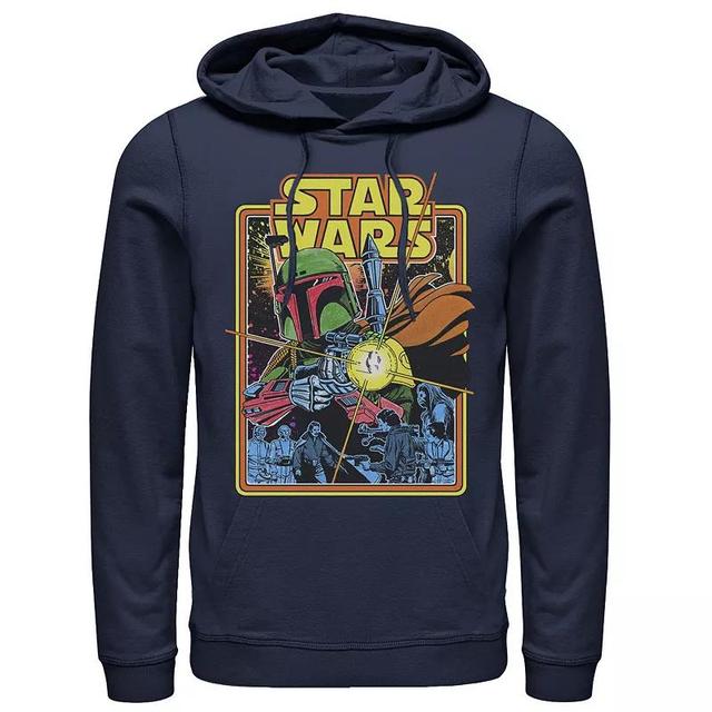 Mens Star Wars Darth Vader Luke Skywalker Can I Give You A Hand Hoodie Blue Product Image