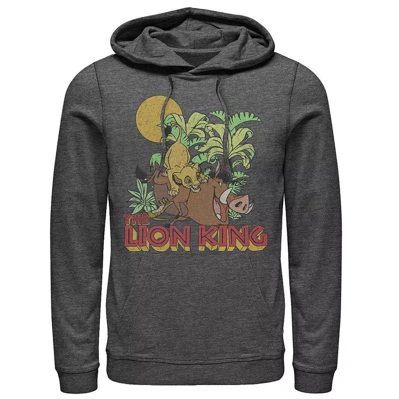 Disneys Rainbow 3D Logo Mens Hoodie Grey Heather Product Image