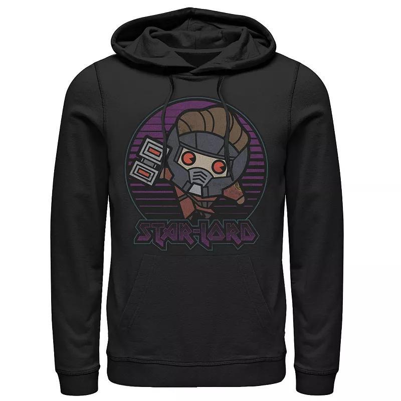 Mens Marvel Star-Lord Guardians of the Galaxy Kawaii Graphic Hoodie Product Image