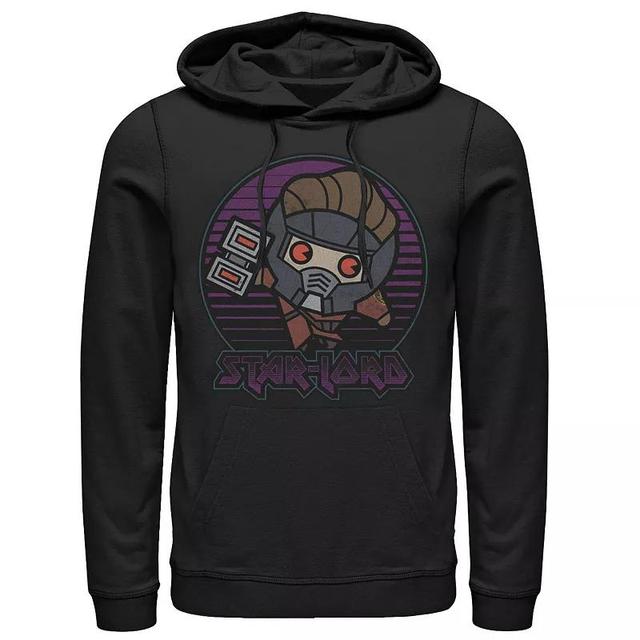 Mens Marvel Star-Lord Guardians of the Galaxy Kawaii Graphic Hoodie Product Image