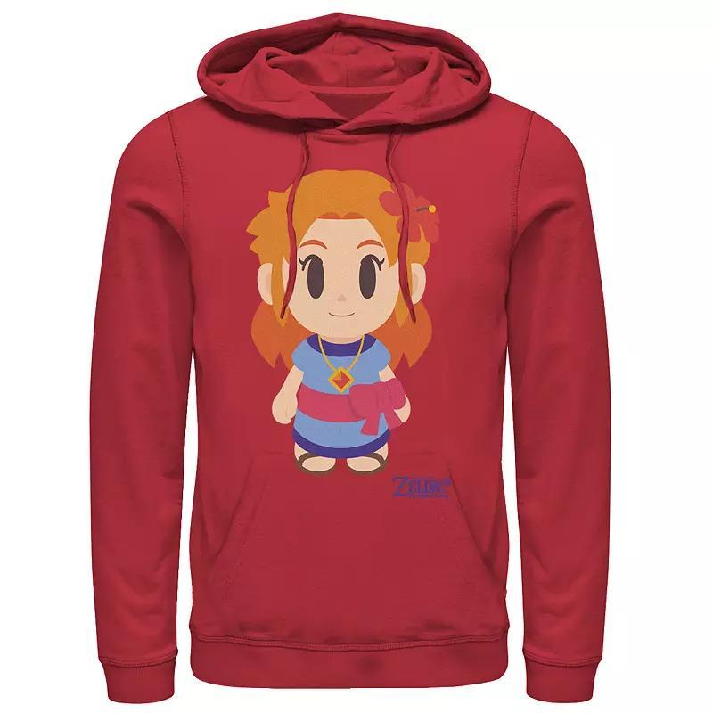 Mens Nintendo Legend Of Zelda Links Awakening Marin Chibi Style Graphic Hoodie Product Image