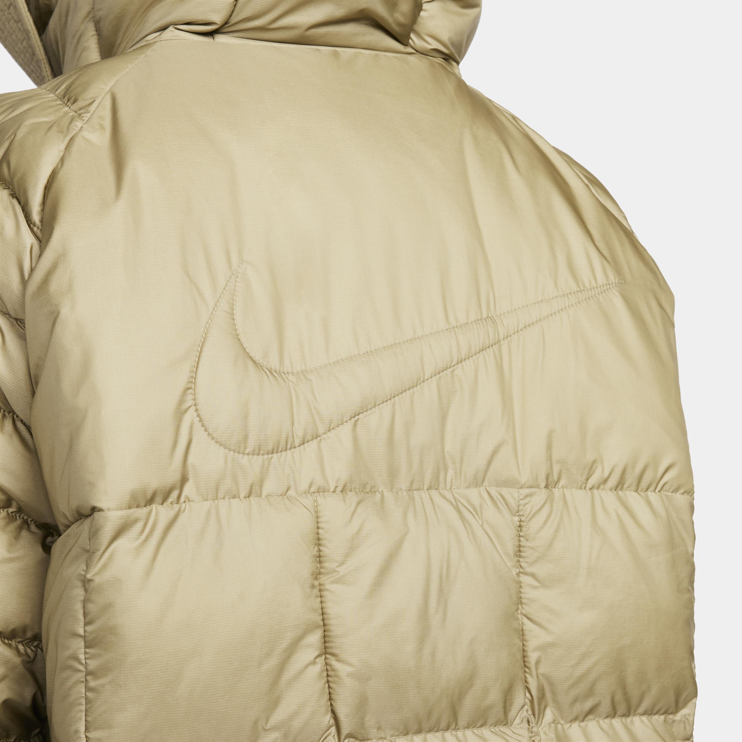 Women's Nike Sportswear Swoosh Puffer PrimaLoftÂ® Therma-FIT Oversized Hooded Jacket Product Image