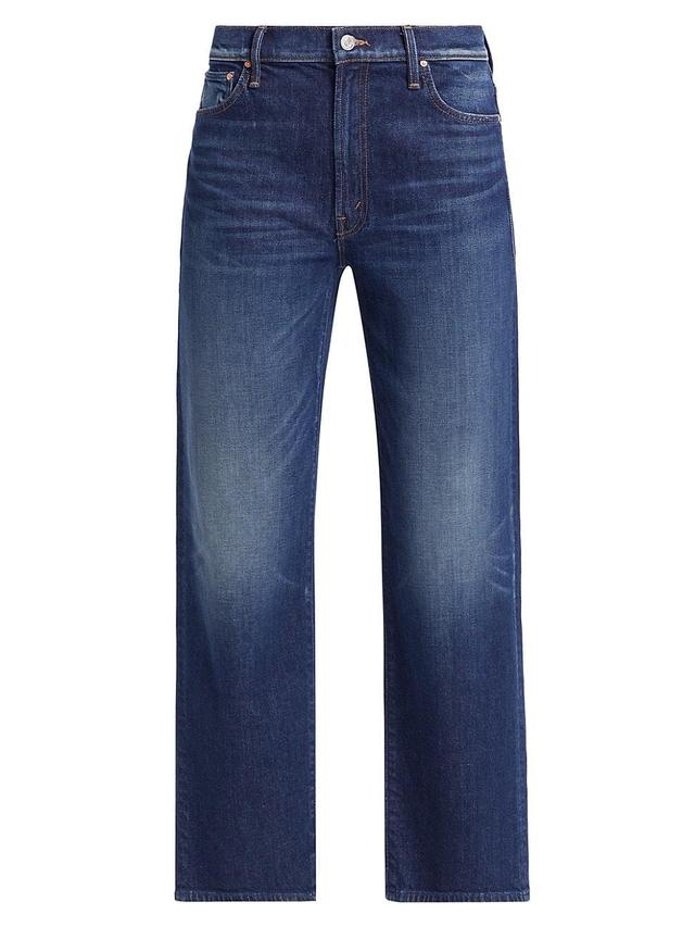 MOTHER The Dodger Wide Leg Ankle Jeans Product Image