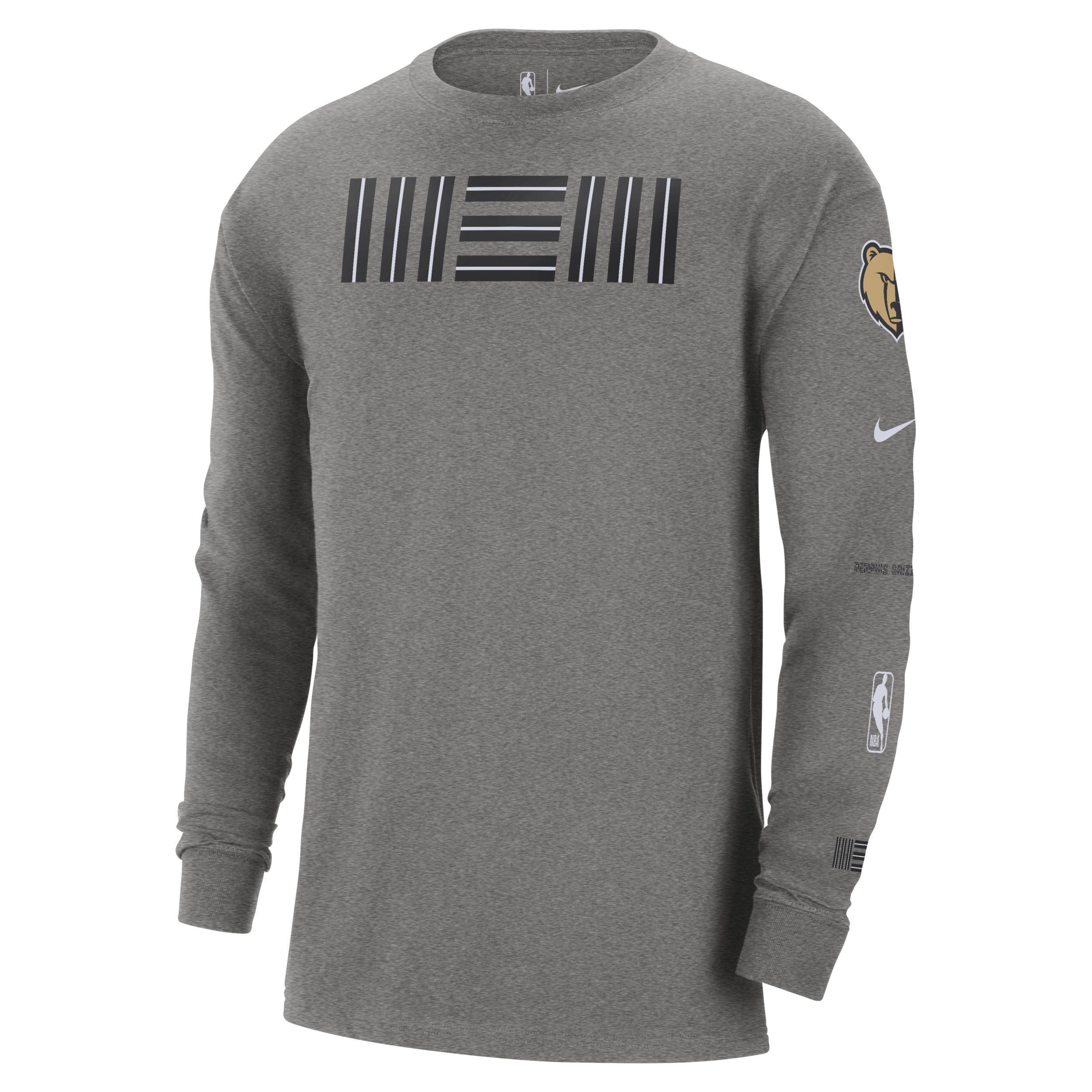 Memphis Grizzlies 2023/24 City Edition Nike Mens NBA Max90 Long-Sleeve T-Shirt Product Image