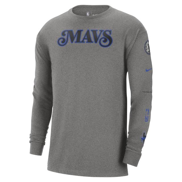 Dallas Mavericks 2023/24 City Edition Nike Mens NBA Max90 Long-Sleeve T-Shirt Product Image