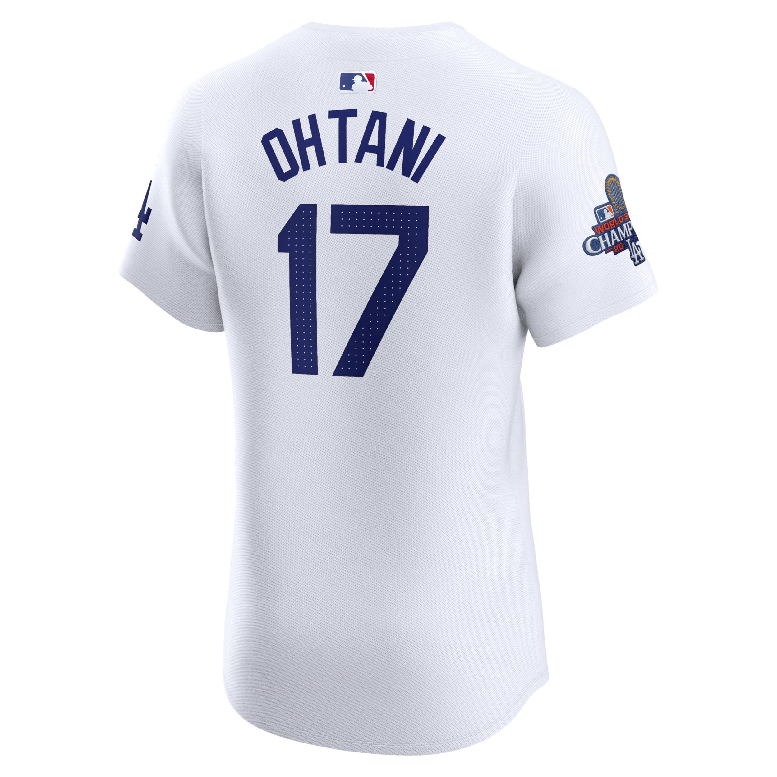 Shohei Ohtani Los Angeles Dodgers 2024 World Series Champions Nike Mens Dri-FIT ADV MLB Elite Jersey Product Image